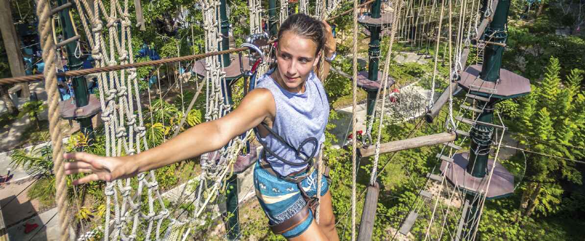 Monkey Business zipline at Escape Penang