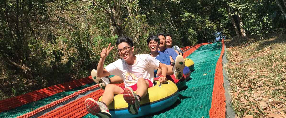 Tubby Racer outdoor at Escape Penang