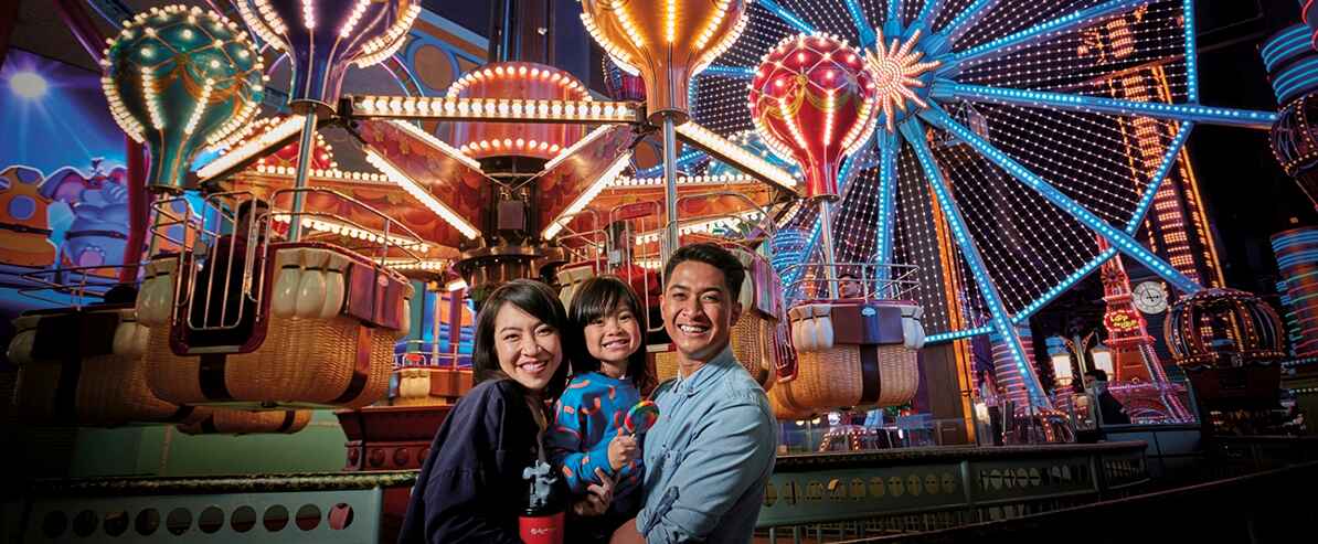 Skytropolis Indoor Ferris Wheel at Resort World Genting