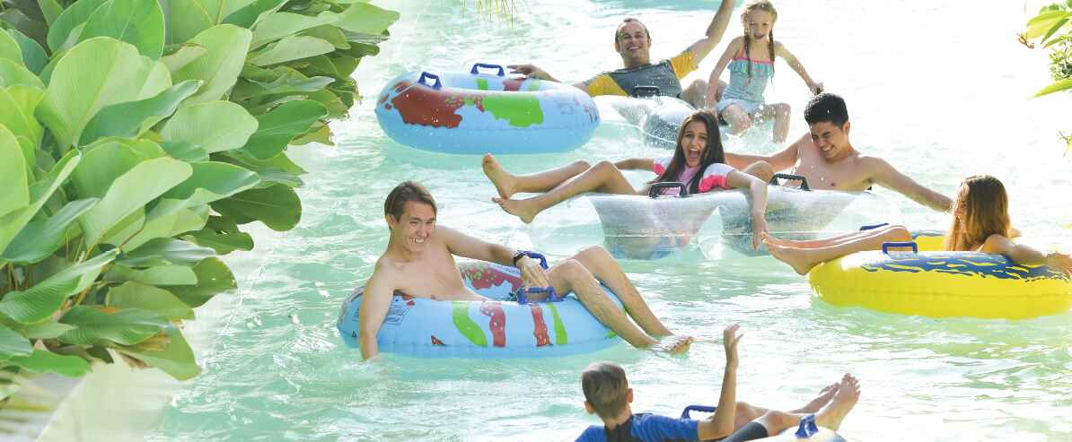 float along the River of Life at The Splash Mania Gamuda