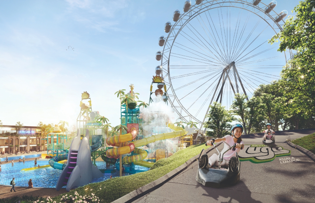 Race down the thrilling luge track at Skyline Luge and Funpark @ Gamuda Luge Gardens